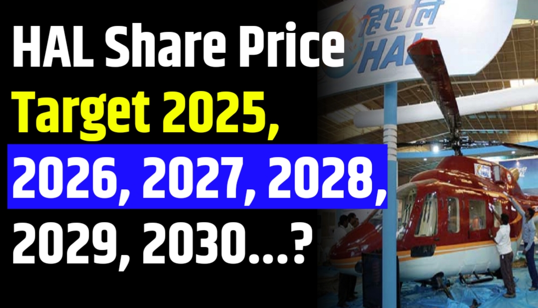 HAL (Hindustan Aeronautics Limited) Share Price Target 2025 to 2030